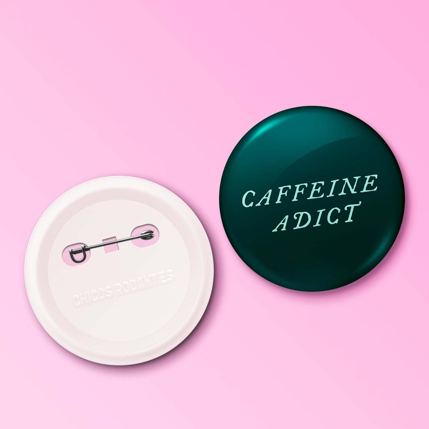 Boton Caffeine Adict