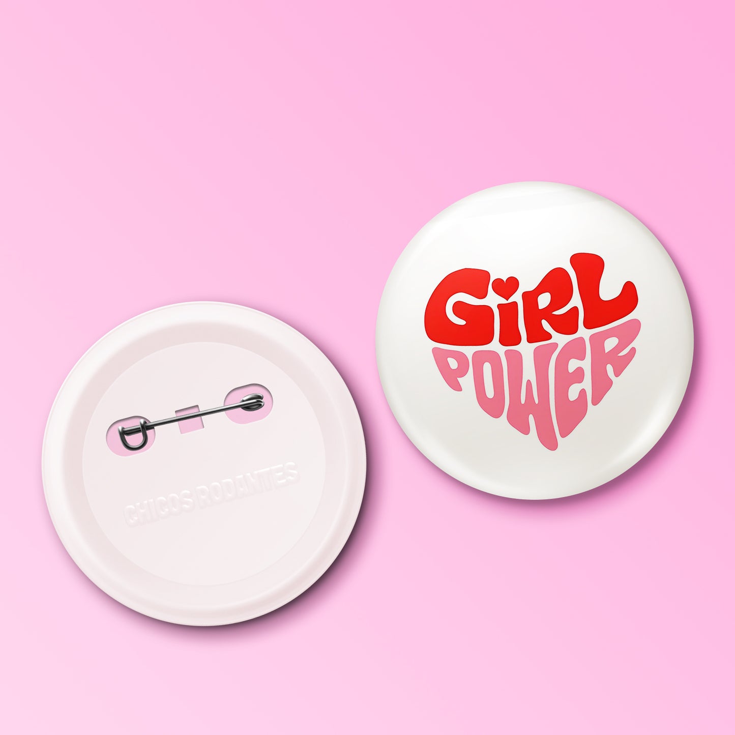 Boton Girl Power