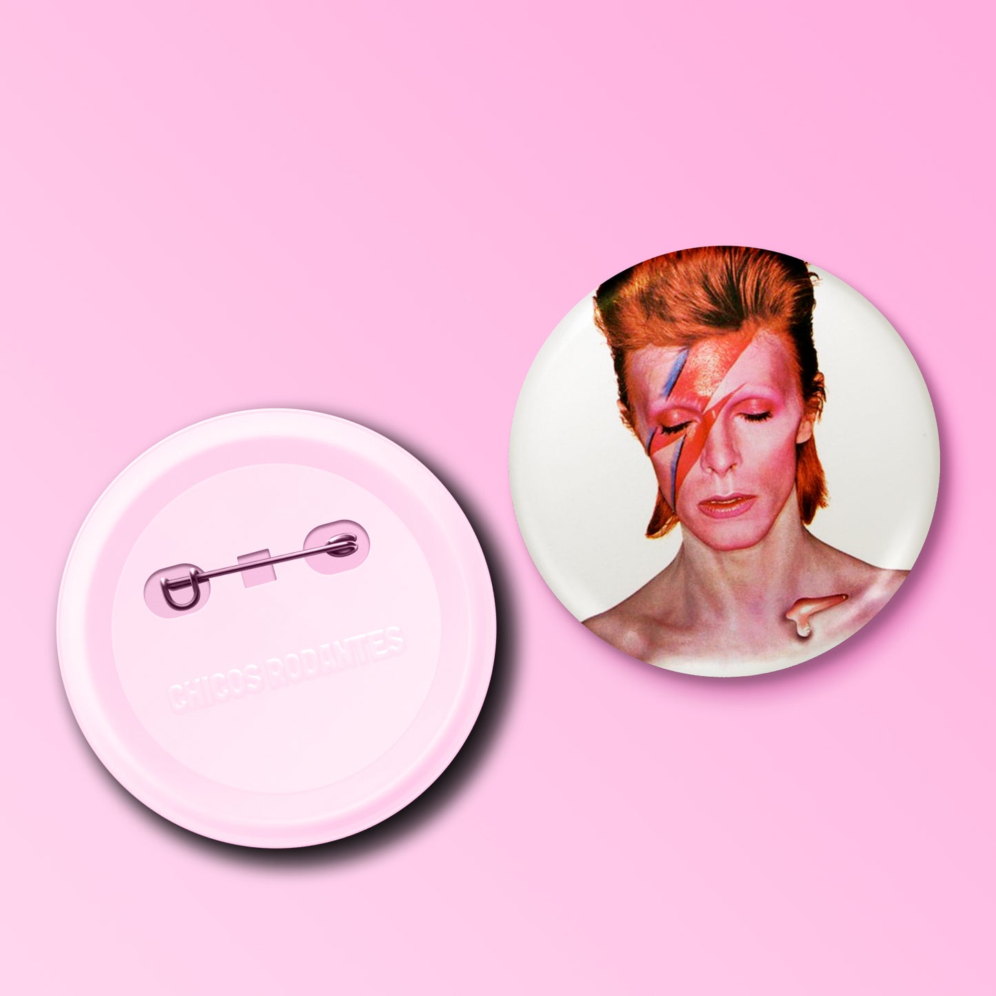 Boton Davie Bowie