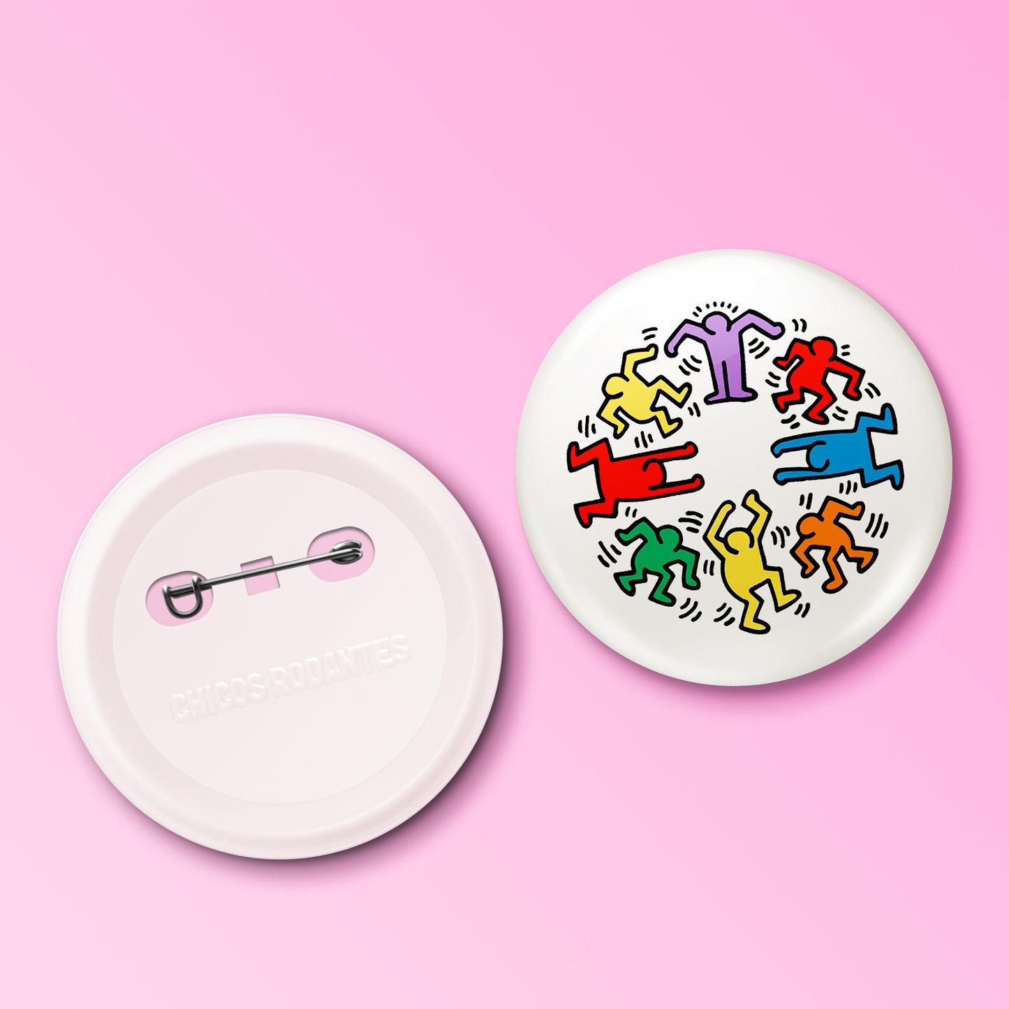Boton Kith Haring