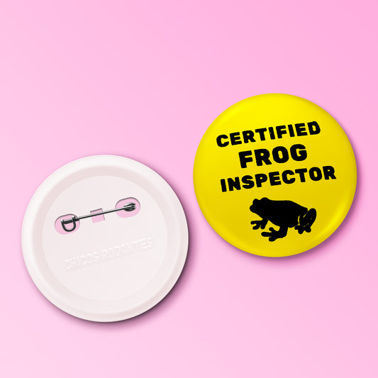 Boton Certified Frog Inspector