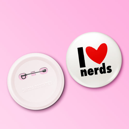Boton I Love Nerds