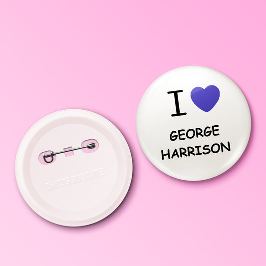 Boton I Love George Harrison