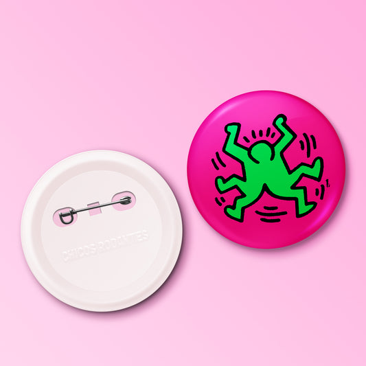 Boton Keith Haring