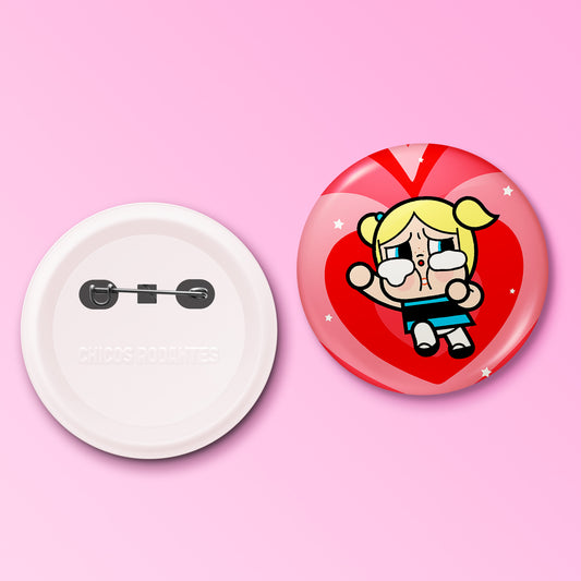 Boton Cry Baby Burbuja