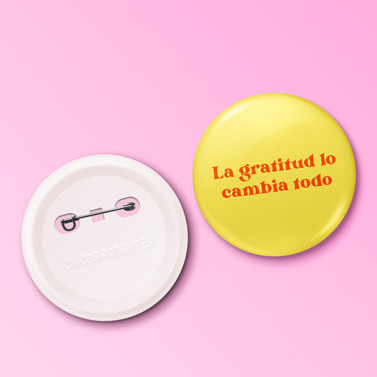 Boton La Gratitud lo cambia todo
