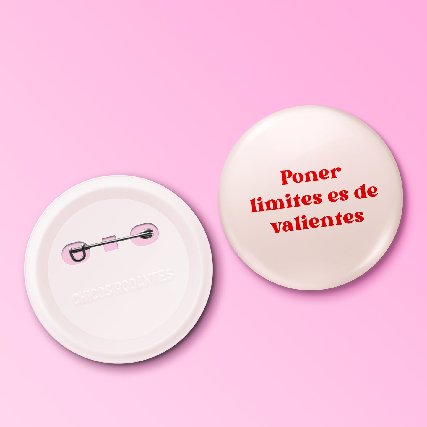Boton Poner limites es de valientes