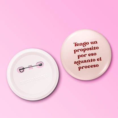 Boton Tego un proposito