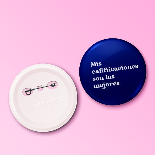 Boton Mis calificaciones son las mejores