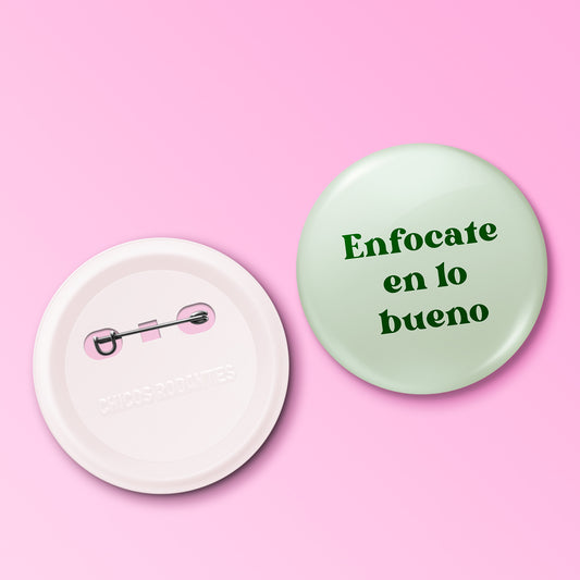 Boton Enfocate en lo bueno