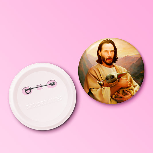 Boton Keanu Reeves