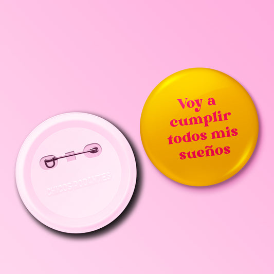 Voy a cumplir todos mis sueños