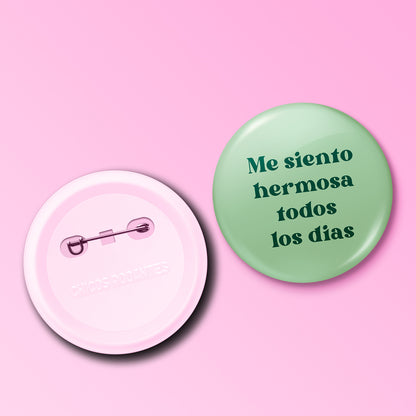 Me siento hermosa todos los dias