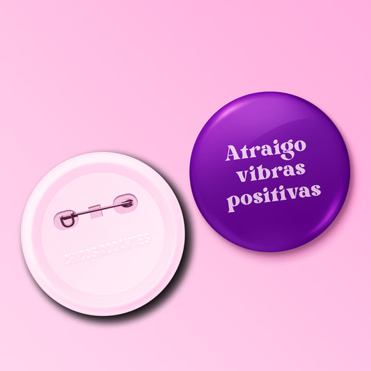 Boton Atraigo vibras positivas