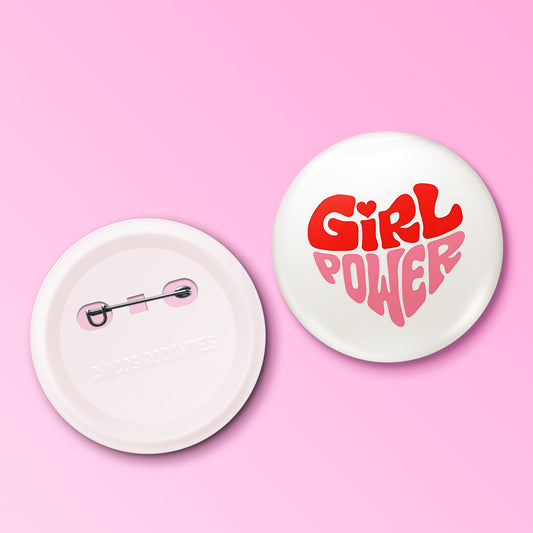 Boton Girl Power