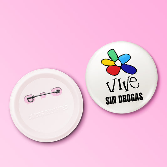 Boton Vive Sin Drogas