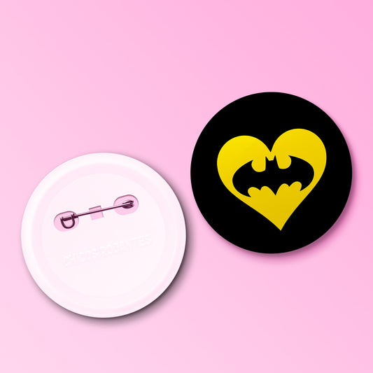 Boton Batman logo