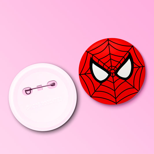 Boton Cara Spiderman