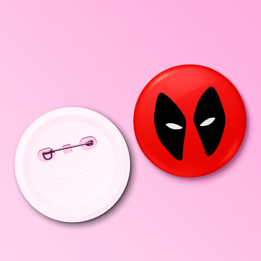 Boton Deadpool Logo